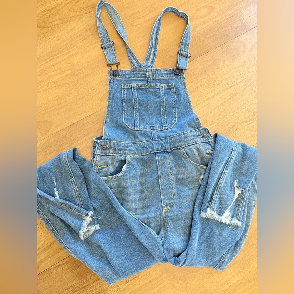 Hollister Mom Denim Overalls - SOLD